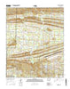 Olmstead Arkansas Current topographic map, 1:24000 scale, 7.5 X 7.5 Minute, Year 2014
