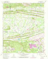 Olmstead Arkansas Historical topographic map, 1:24000 scale, 7.5 X 7.5 Minute, Year 1954