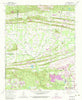 Olmstead Arkansas Historical topographic map, 1:24000 scale, 7.5 X 7.5 Minute, Year 1954