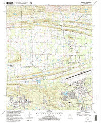 Olmstead Arkansas Historical topographic map, 1:24000 scale, 7.5 X 7.5 Minute, Year 1996