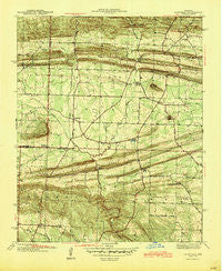 Olmstead Arkansas Historical topographic map, 1:31680 scale, 7.5 X 7.5 Minute, Year 1941