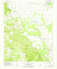Olyphant Arkansas Historical topographic map, 1:24000 scale, 7.5 X 7.5 Minute, Year 1962