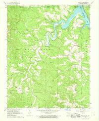 Omaha NE Arkansas Historical topographic map, 1:24000 scale, 7.5 X 7.5 Minute, Year 1966