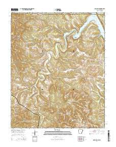 Omaha NE Arkansas Current topographic map, 1:24000 scale, 7.5 X 7.5 Minute, Year 2014