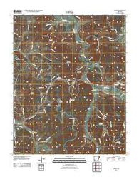 Osage Arkansas Historical topographic map, 1:24000 scale, 7.5 X 7.5 Minute, Year 2011