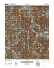 Osage Arkansas Historical topographic map, 1:24000 scale, 7.5 X 7.5 Minute, Year 2011