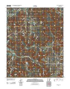 Osage NE Arkansas Historical topographic map, 1:24000 scale, 7.5 X 7.5 Minute, Year 2011