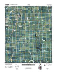 Otwell Arkansas Historical topographic map, 1:24000 scale, 7.5 X 7.5 Minute, Year 2011