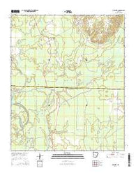 Ouachita Arkansas Current topographic map, 1:24000 scale, 7.5 X 7.5 Minute, Year 2014