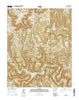 Oxley Arkansas Current topographic map, 1:24000 scale, 7.5 X 7.5 Minute, Year 2014