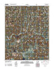 Ozone Arkansas Historical topographic map, 1:24000 scale, 7.5 X 7.5 Minute, Year 2011