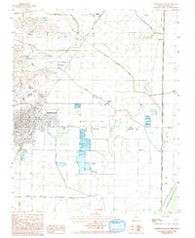 Paragould East Arkansas Historical topographic map, 1:24000 scale, 7.5 X 7.5 Minute, Year 1983