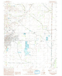 Paragould East Arkansas Historical topographic map, 1:24000 scale, 7.5 X 7.5 Minute, Year 1983