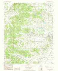Paragould West Arkansas Historical topographic map, 1:24000 scale, 7.5 X 7.5 Minute, Year 1984