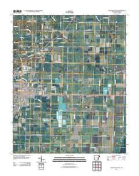 Paragould East Arkansas Historical topographic map, 1:24000 scale, 7.5 X 7.5 Minute, Year 2011