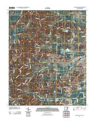 Paragould West Arkansas Historical topographic map, 1:24000 scale, 7.5 X 7.5 Minute, Year 2011