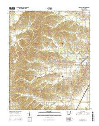 Paragould West Arkansas Current topographic map, 1:24000 scale, 7.5 X 7.5 Minute, Year 2014