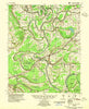 Park Place Arkansas Historical topographic map, 1:62500 scale, 15 X 15 Minute, Year 1955