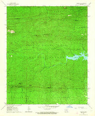 Paron SW Arkansas Historical topographic map, 1:24000 scale, 7.5 X 7.5 Minute, Year 1963