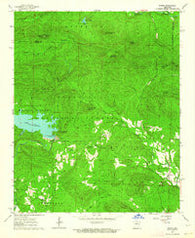 Paron Arkansas Historical topographic map, 1:24000 scale, 7.5 X 7.5 Minute, Year 1963