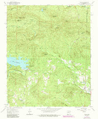 Paron Arkansas Historical topographic map, 1:24000 scale, 7.5 X 7.5 Minute, Year 1963