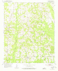 Patmos Arkansas Historical topographic map, 1:24000 scale, 7.5 X 7.5 Minute, Year 1951