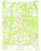 Patmos Arkansas Historical topographic map, 1:24000 scale, 7.5 X 7.5 Minute, Year 1951
