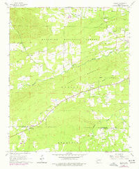 Pearcy Arkansas Historical topographic map, 1:24000 scale, 7.5 X 7.5 Minute, Year 1966