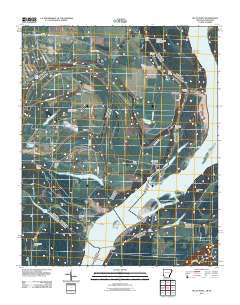 Pecan Point Arkansas Historical topographic map, 1:24000 scale, 7.5 X 7.5 Minute, Year 2011