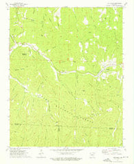 Pettigrew Arkansas Historical topographic map, 1:24000 scale, 7.5 X 7.5 Minute, Year 1973
