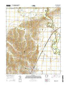 Piggott Arkansas Current topographic map, 1:24000 scale, 7.5 X 7.5 Minute, Year 2014