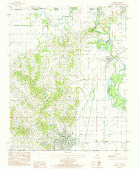 Piggott Arkansas Historical topographic map, 1:24000 scale, 7.5 X 7.5 Minute, Year 1984