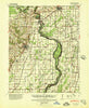 Piggott Arkansas Historical topographic map, 1:62500 scale, 15 X 15 Minute, Year 1940