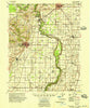 Piggott Arkansas Historical topographic map, 1:62500 scale, 15 X 15 Minute, Year 1956
