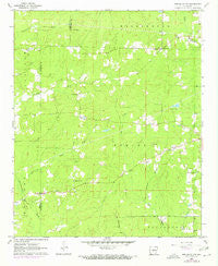 Pine Bluff NW Arkansas Historical topographic map, 1:24000 scale, 7.5 X 7.5 Minute, Year 1962