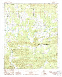 Pine Ridge Arkansas Historical topographic map, 1:24000 scale, 7.5 X 7.5 Minute, Year 1985
