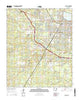 Pine Bluff Arkansas Current topographic map, 1:24000 scale, 7.5 X 7.5 Minute, Year 2014