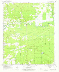 Piney Grove Arkansas Historical topographic map, 1:24000 scale, 7.5 X 7.5 Minute, Year 1970