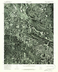 Pinnacle Mountain Arkansas Historical topographic map, 1:24000 scale, 7.5 X 7.5 Minute, Year 1975