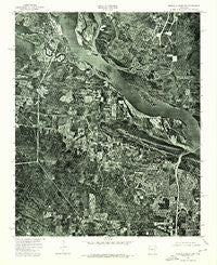 Pinnacle Mountain Arkansas Historical topographic map, 1:24000 scale, 7.5 X 7.5 Minute, Year 1975