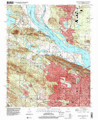 Pinnacle Mountain Arkansas Historical topographic map, 1:24000 scale, 7.5 X 7.5 Minute, Year 1994