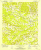 Pisgah Arkansas Historical topographic map, 1:24000 scale, 7.5 X 7.5 Minute, Year 1951