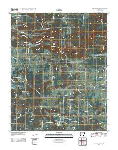 Pleasant Plains Arkansas Historical topographic map, 1:24000 scale, 7.5 X 7.5 Minute, Year 2011
