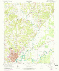 Pocahontas Arkansas Historical topographic map, 1:24000 scale, 7.5 X 7.5 Minute, Year 1966