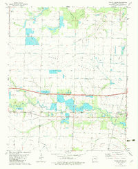 Pocket Prairie Arkansas Historical topographic map, 1:24000 scale, 7.5 X 7.5 Minute, Year 1982