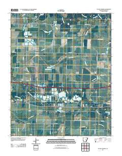 Pocket Prairie Arkansas Historical topographic map, 1:24000 scale, 7.5 X 7.5 Minute, Year 2011