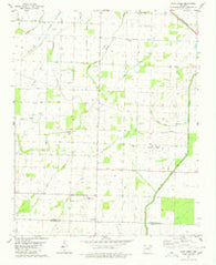 Podo Creek Arkansas Historical topographic map, 1:24000 scale, 7.5 X 7.5 Minute, Year 1980
