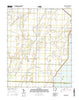 Podo Creek Arkansas Current topographic map, 1:24000 scale, 7.5 X 7.5 Minute, Year 2014