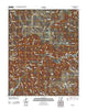 Ponca Arkansas Historical topographic map, 1:24000 scale, 7.5 X 7.5 Minute, Year 2011