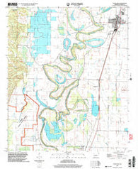 Portland Arkansas Historical topographic map, 1:24000 scale, 7.5 X 7.5 Minute, Year 2002